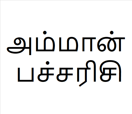 Amman pacharisi